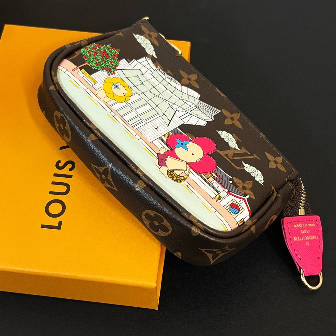 Louis Vuitton Multi Pochette Accessories Mini Bag Purse