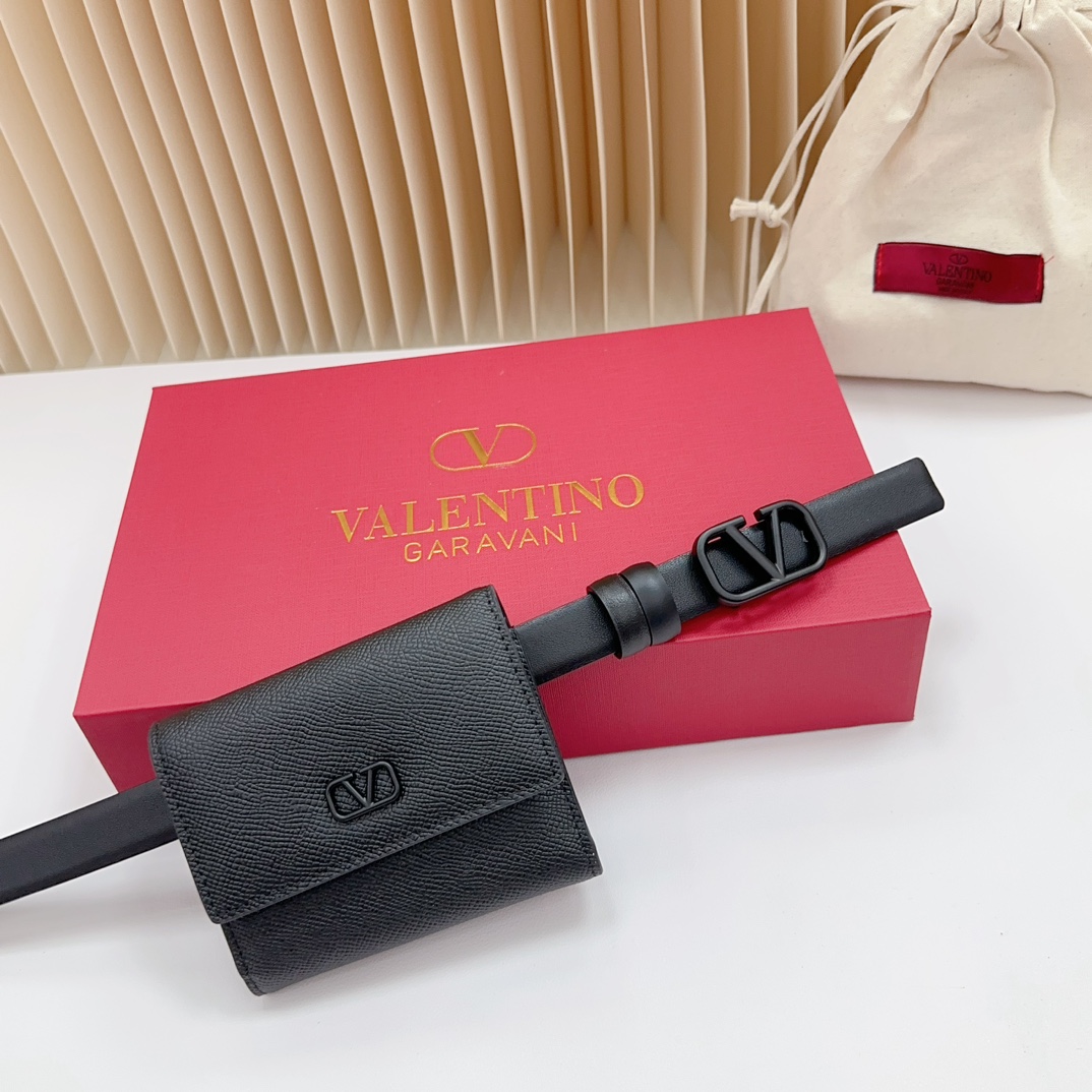 Valentino Leather Belts 1:1 Mirror Version