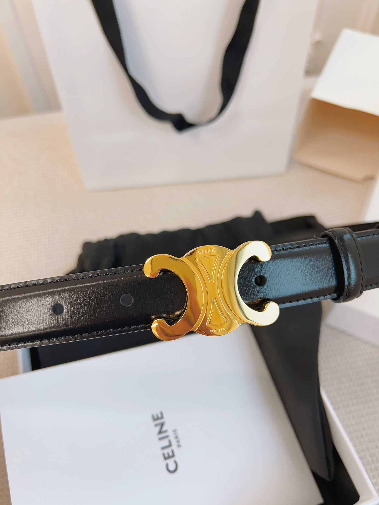 Celine Leather Belts 1:1 Mirror Version
