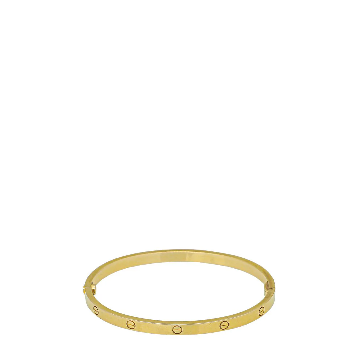 Cartier 18K Yellow Gold Small Model Love Bracelet 16