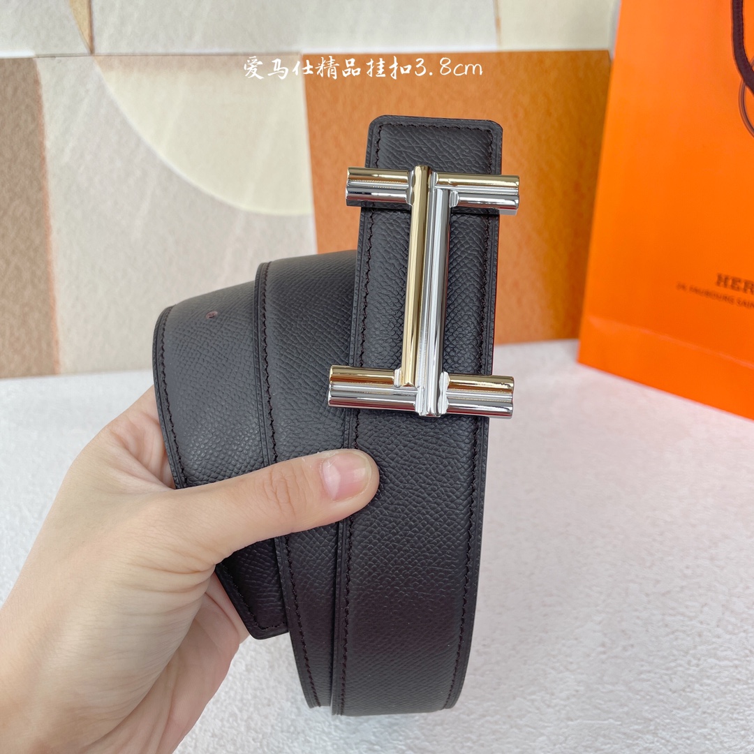 Hermes Leather Belts 1:1 Mirror Version