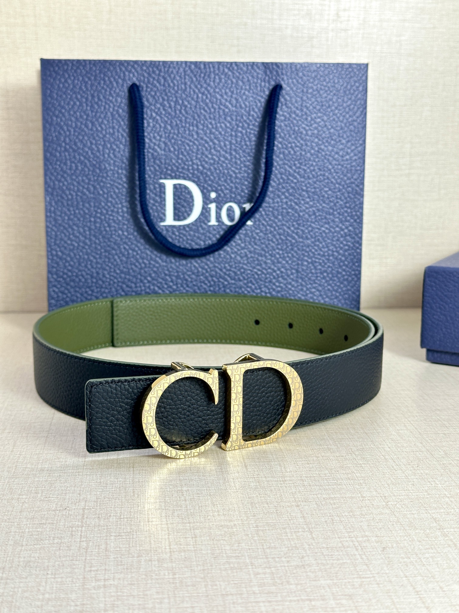 Dior Leather Belts 1:1 Mirror Version