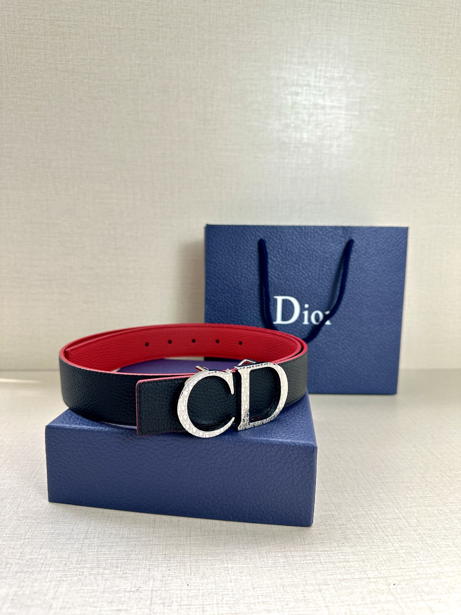 Dior Leather Belts 1:1 Mirror Version