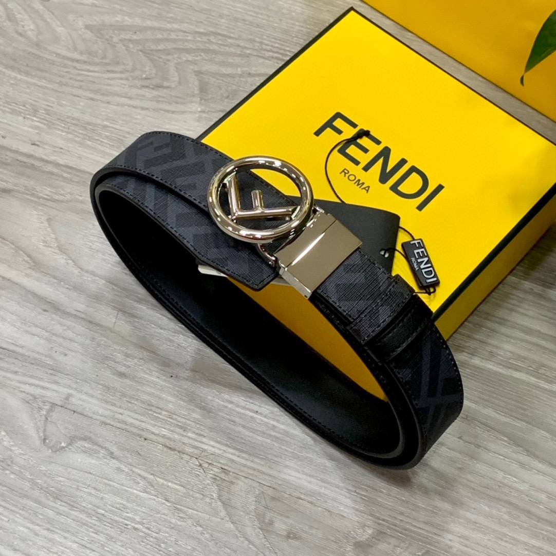 Fendi Leather Belts 1:1 Mirror Version