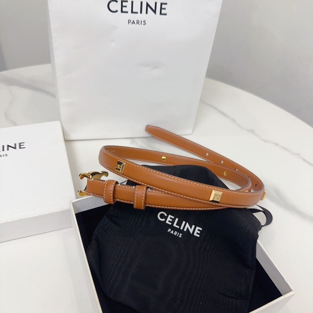 Celine Leather Belts 1:1 Mirror Version