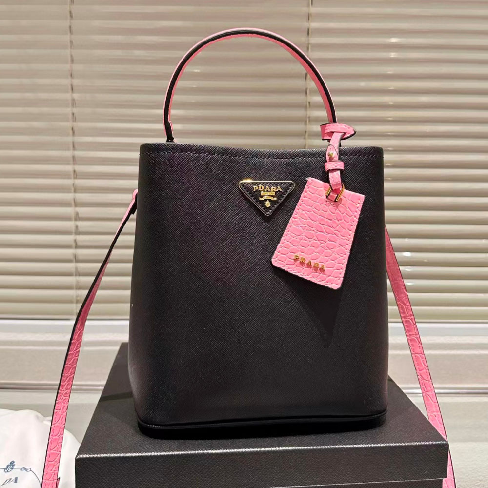 Prada Panier Handbag Saffiano Shoulder Bag（Replica）