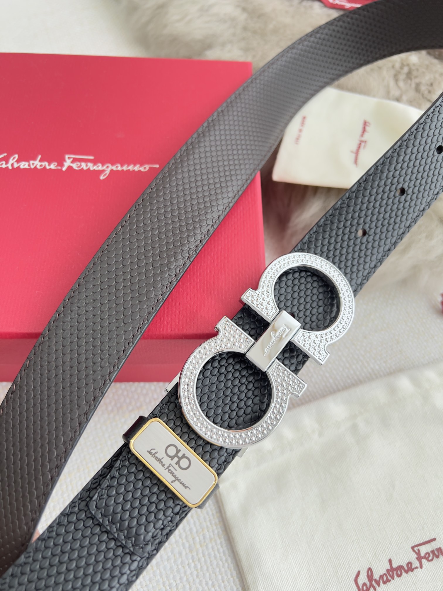 Ferrgamo Leather Belts 1:1 Mirror Version