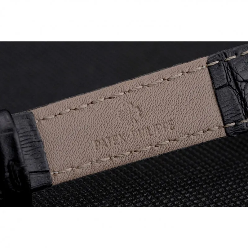 Calatrava Double Ribbed Dial 28 mm, Stainless Steel