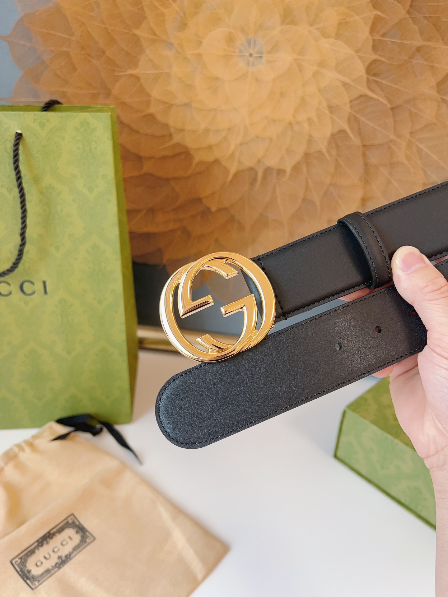 Gucci Leather Belts 1:1 Mirror Version