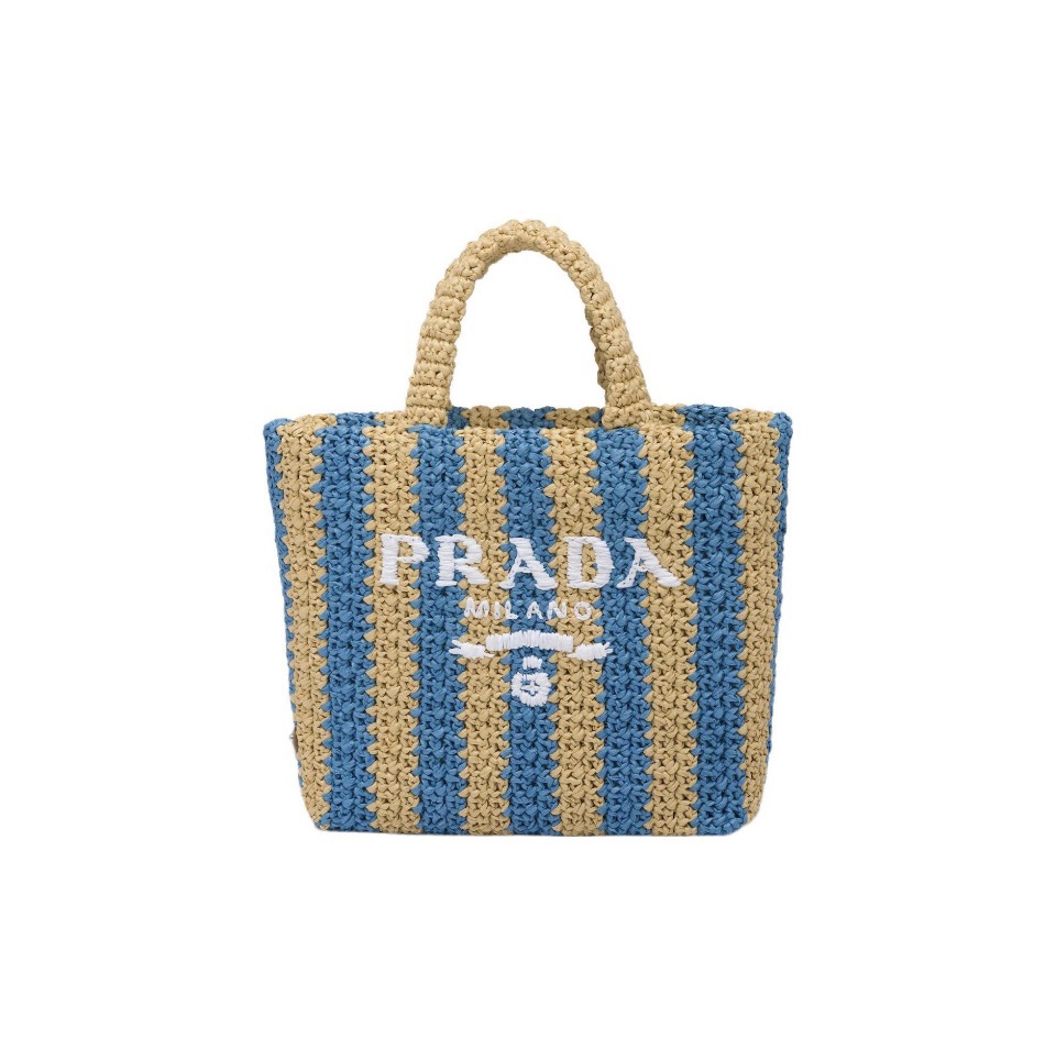 Prada Crochet Handbag Tote Bag（Replica）