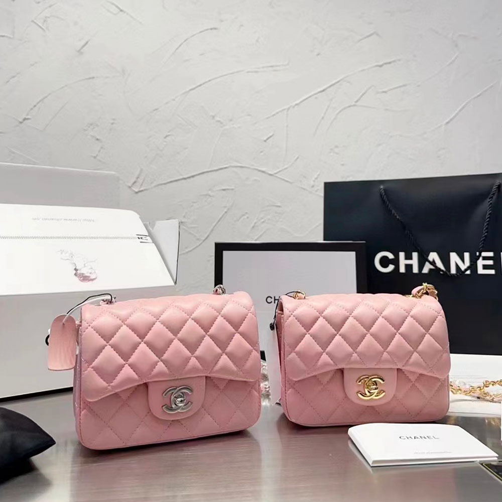 Chanel CF Bag Lambskin 17CM Shoulder Bag(Replica)