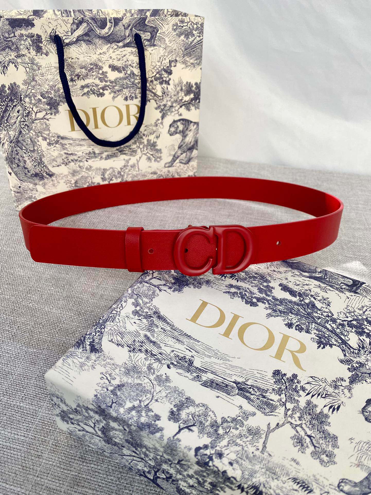 Dior Leather Belts 1:1 Mirror Version