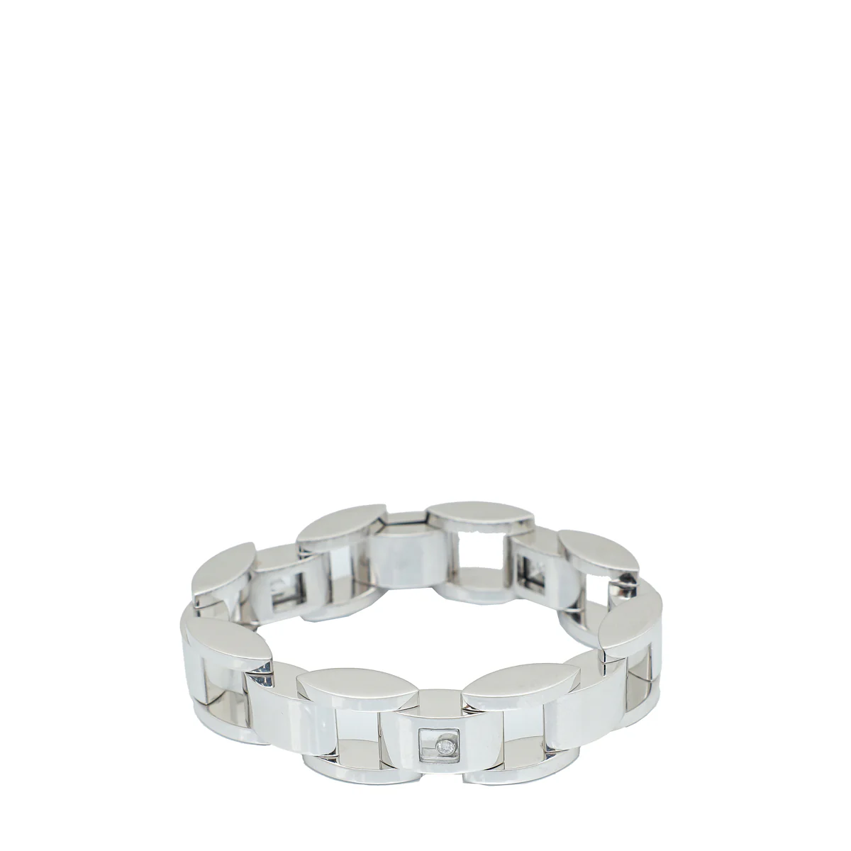 Chopard 18K White Gold Diamond Chopard La Strada Bracelet