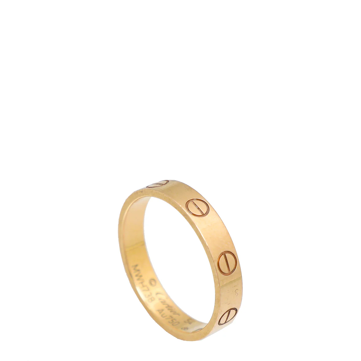 Cartier 18K Rose Gold Love Ring 54