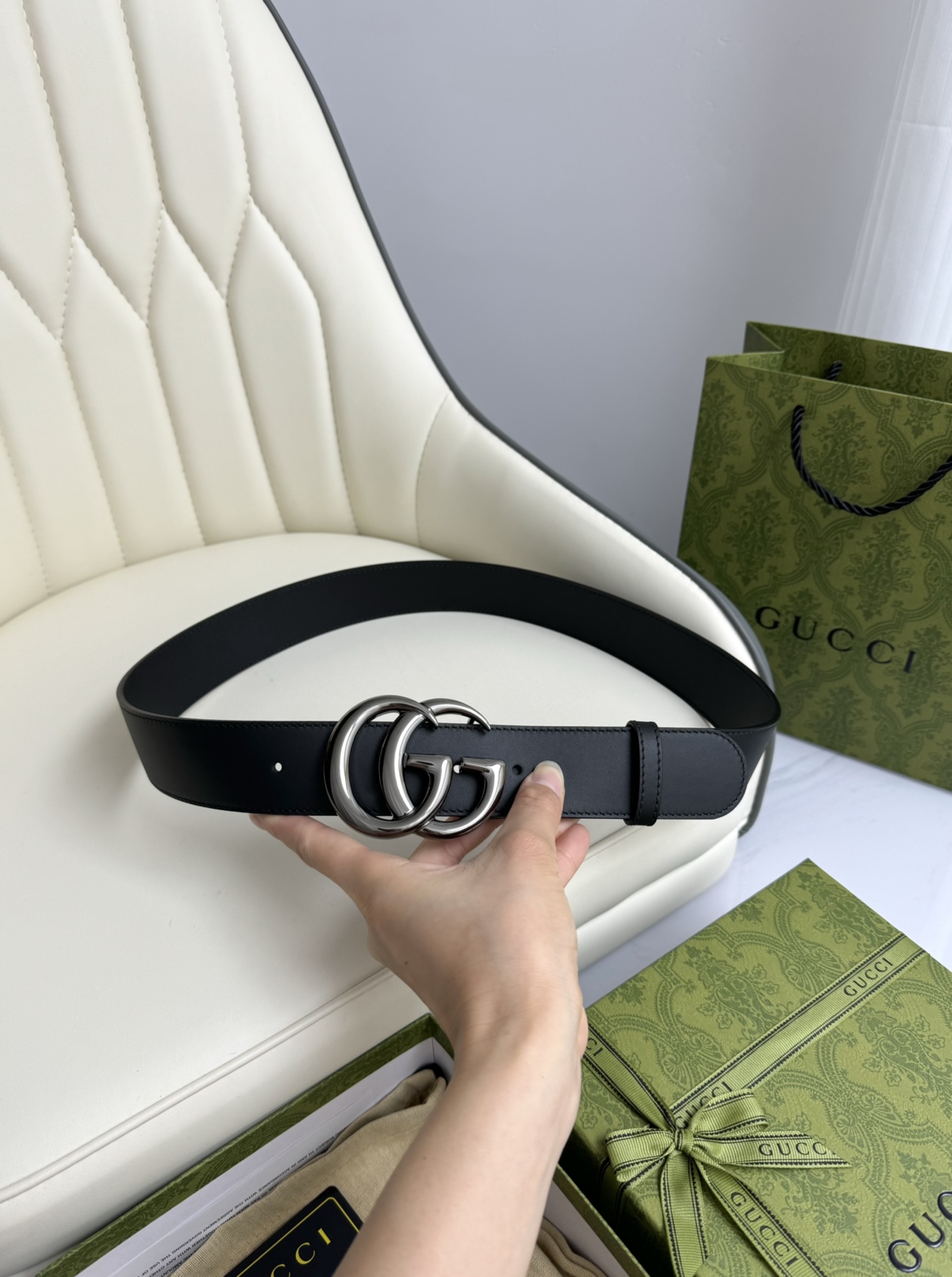 Gucci Leather Belts 1:1 Mirror Version