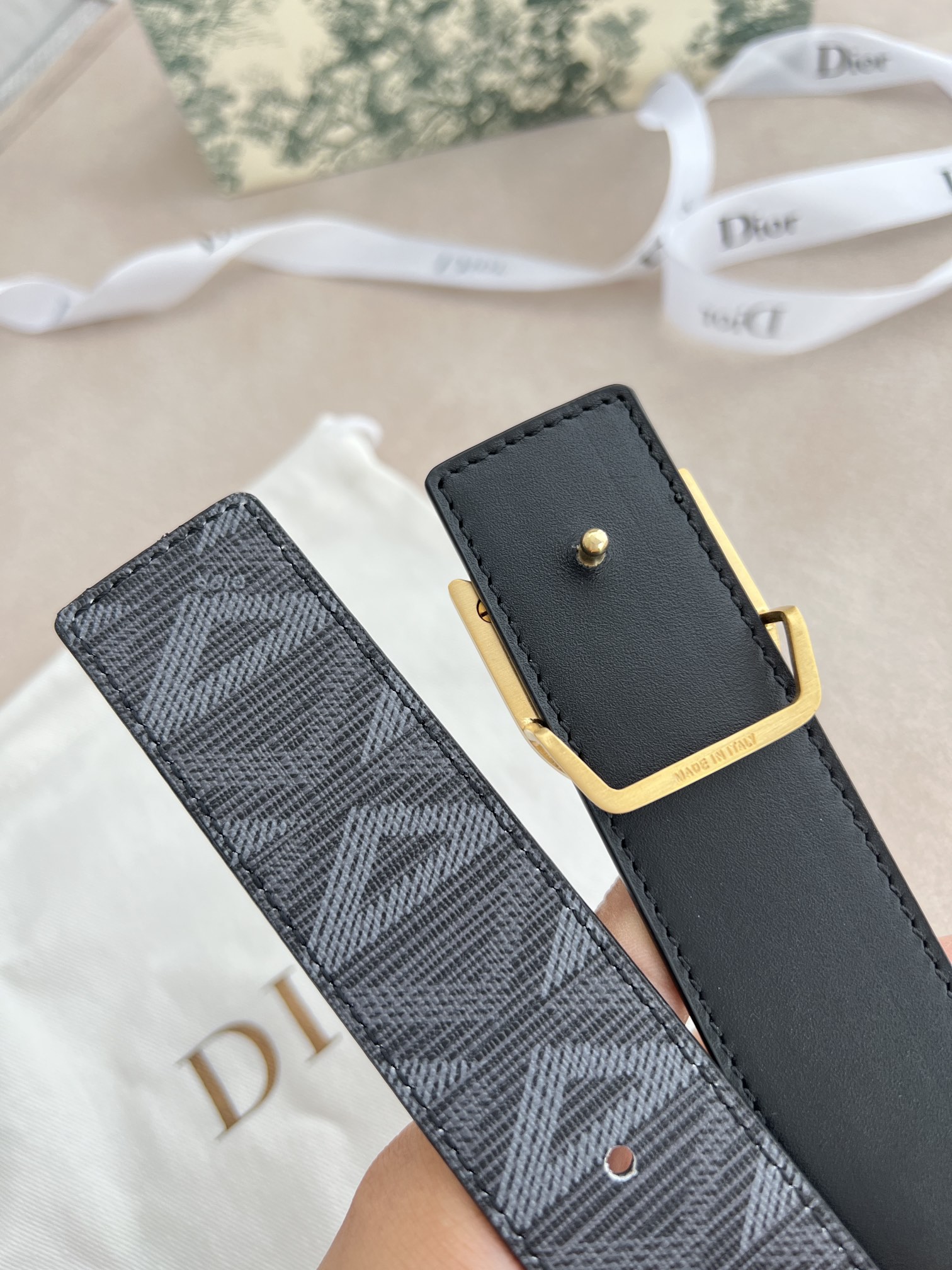 Dior Leather Belts 1:1 Mirror Version