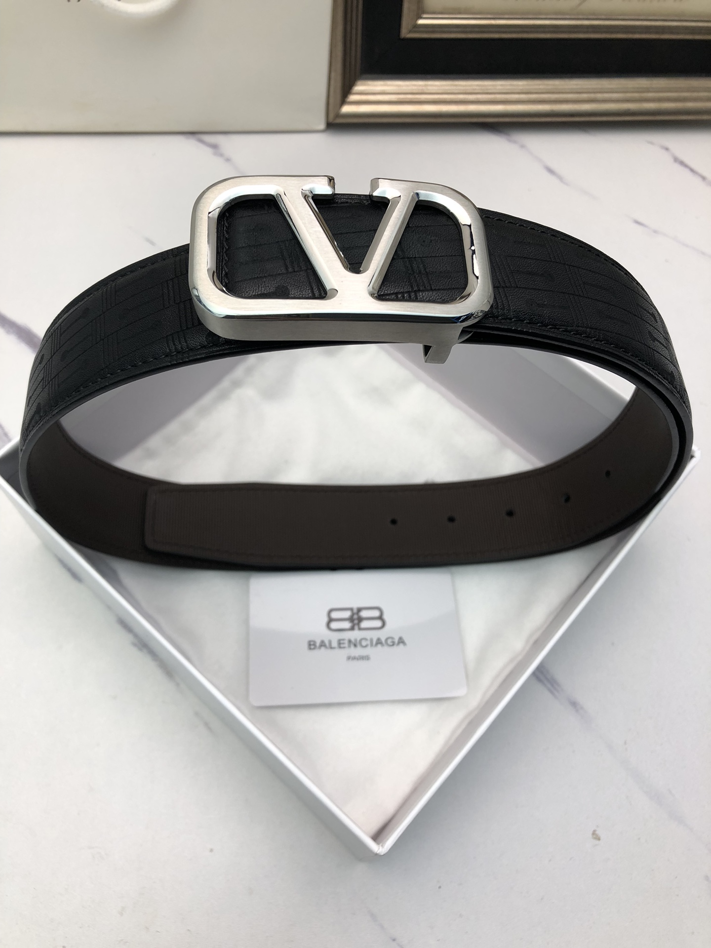 Valentino Leather Belts 1:1 Mirror Version