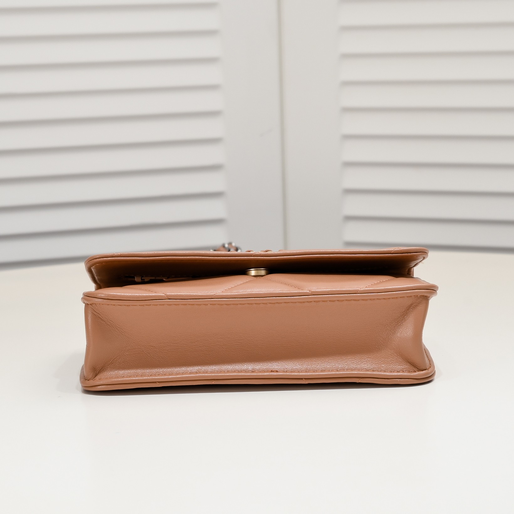 Chanel Woc 3 Colour Metallic Mixed Strap Shoulder Bag Handbag