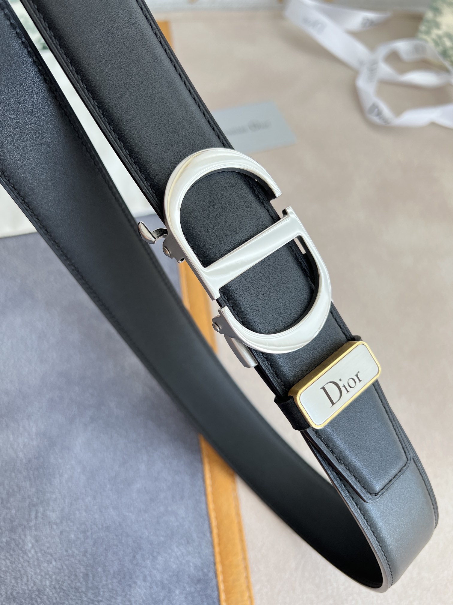 Dior Leather Belts 1:1 Mirror Version