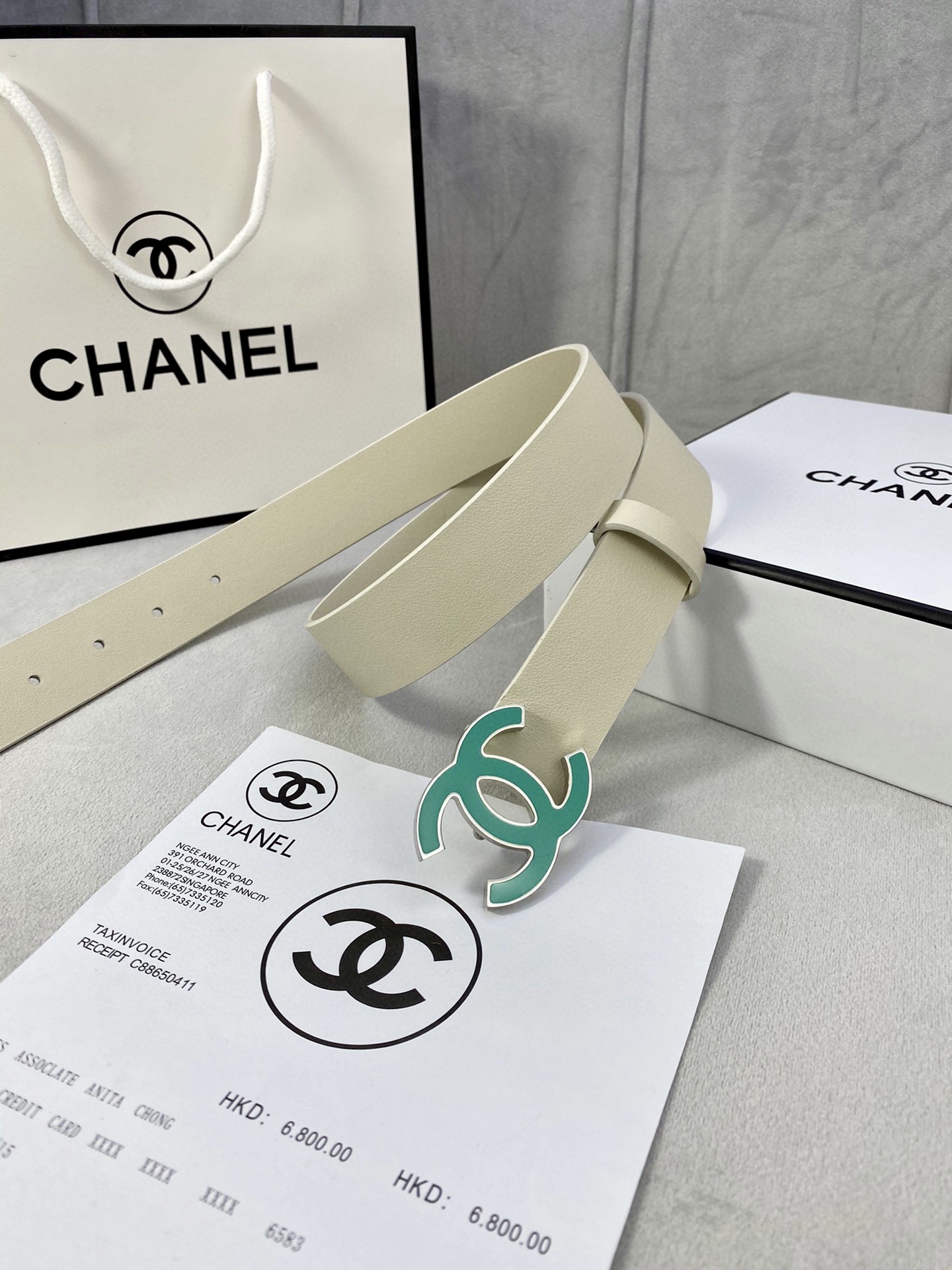 Chanel Leather Belts 1:1 Mirror Version