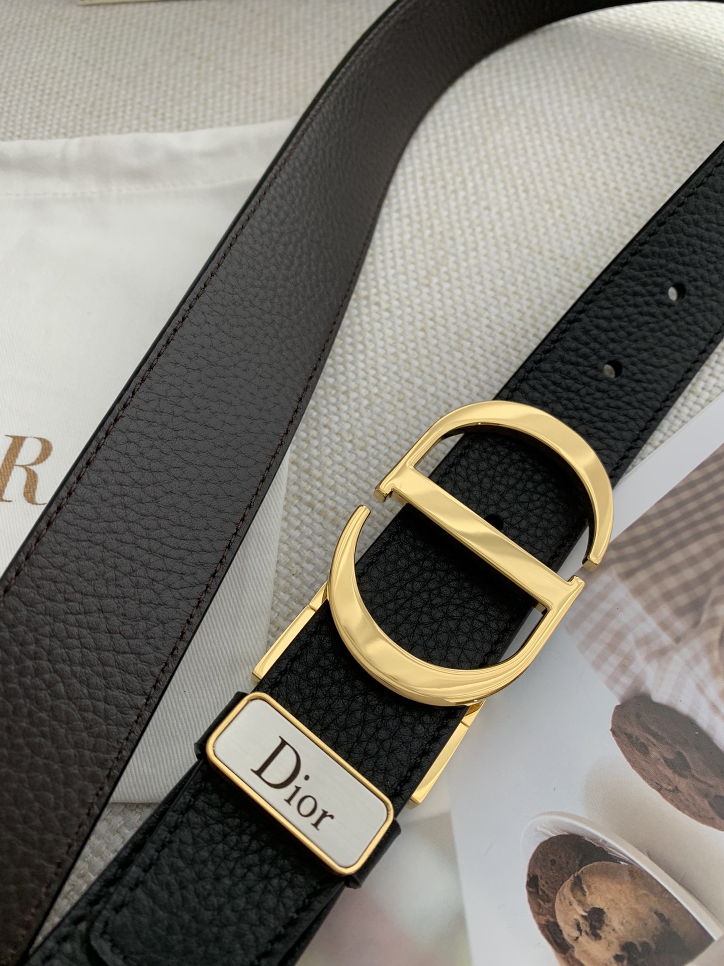 Dior Leather Belts 1:1 Mirror Version