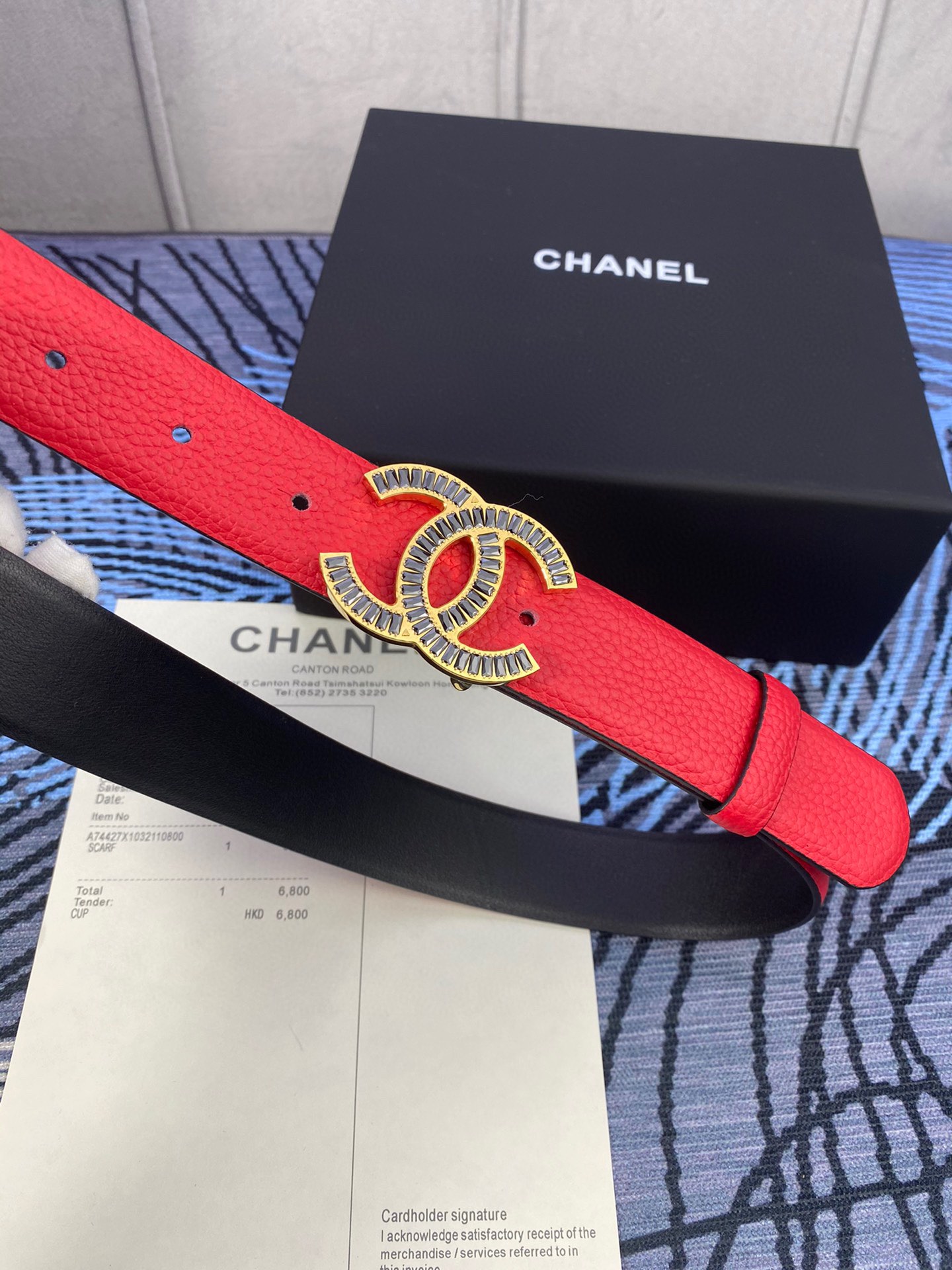 Chanel Leather Belts 1:1 Mirror Version