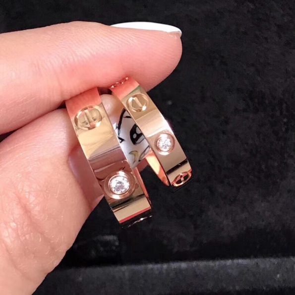 Cartier Love Ring Dupe, One Diamond