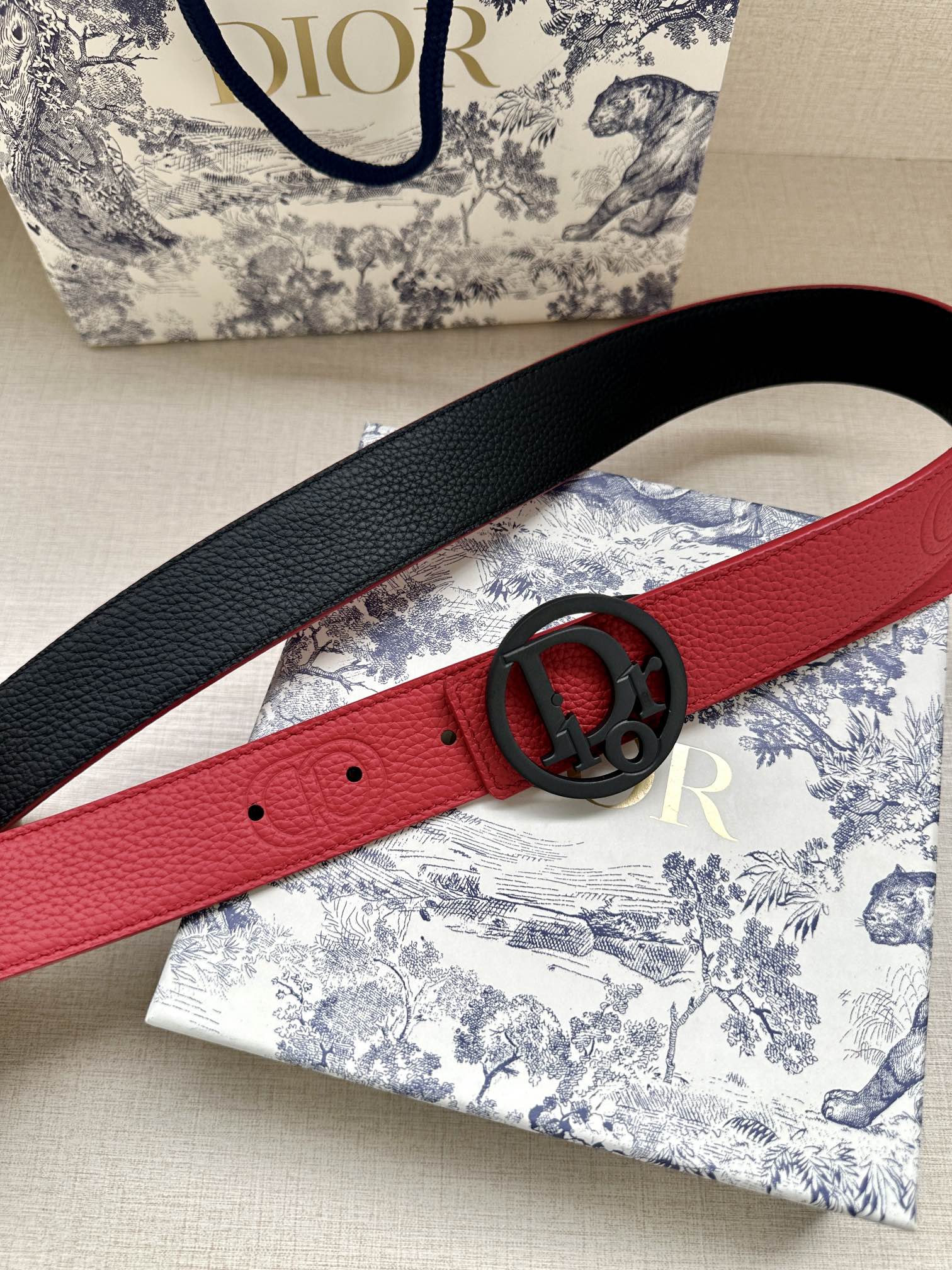 Dior Leather Belts 1:1 Mirror Version