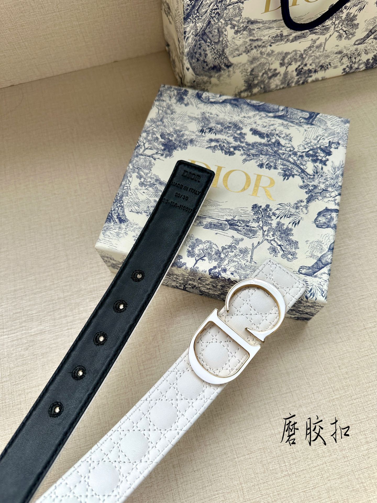 Dior Leather Belts 1:1 Mirror Version
