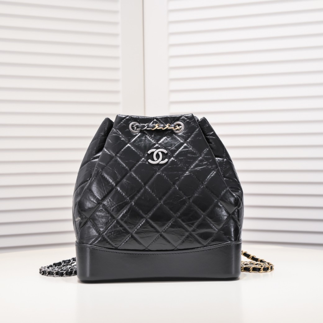 Chanel Gabrielle Wandering Leather Backpack Bag（Replica）