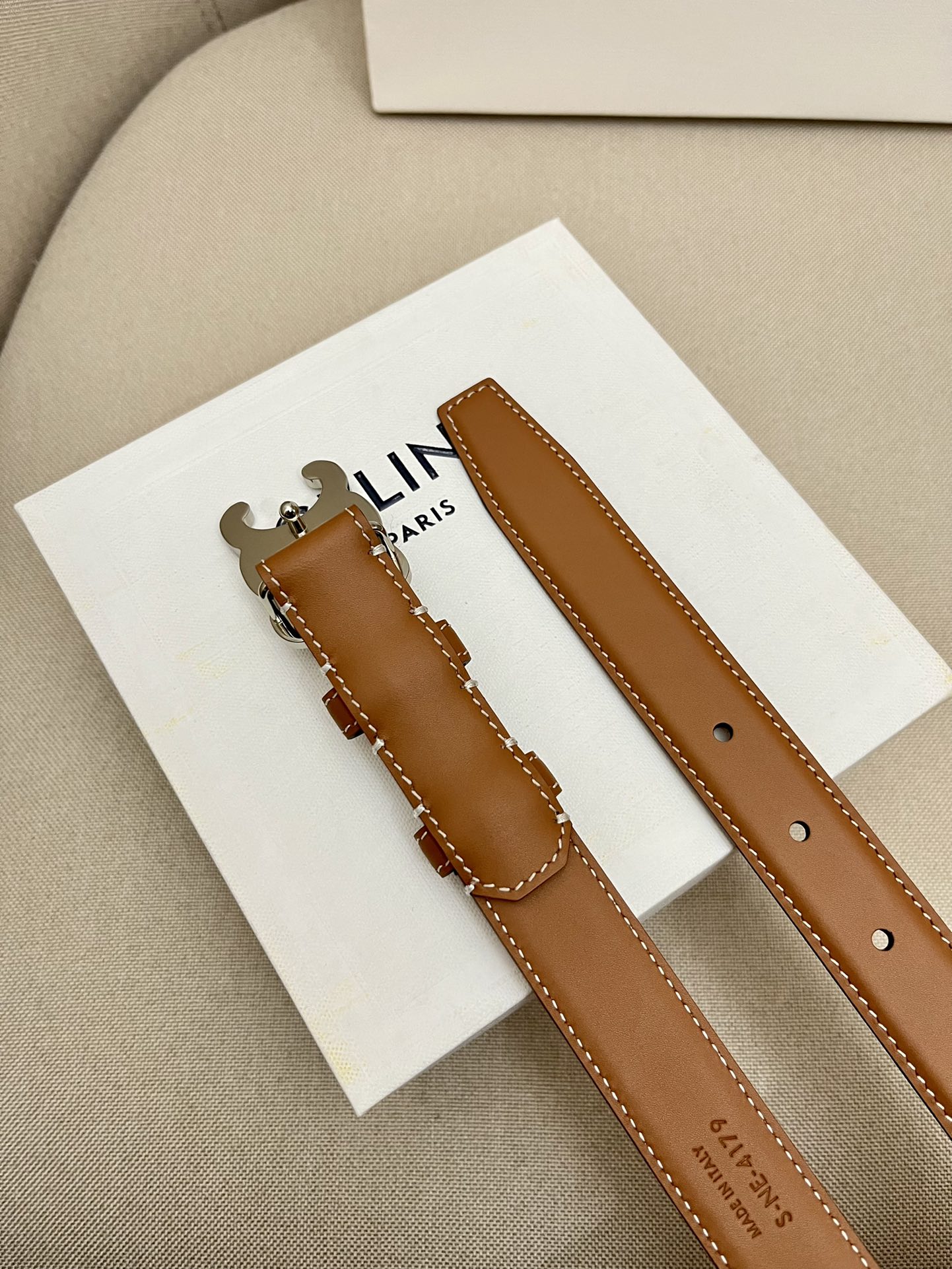Celine Leather Belts 1:1 Mirror Version