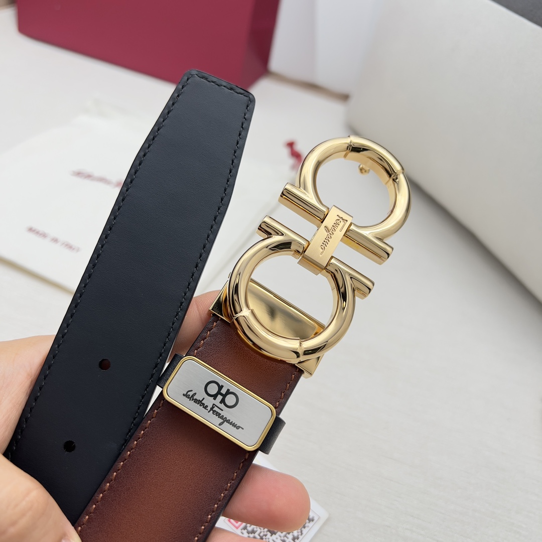 Ferrgamo Leather Belts 1:1 Mirror Version