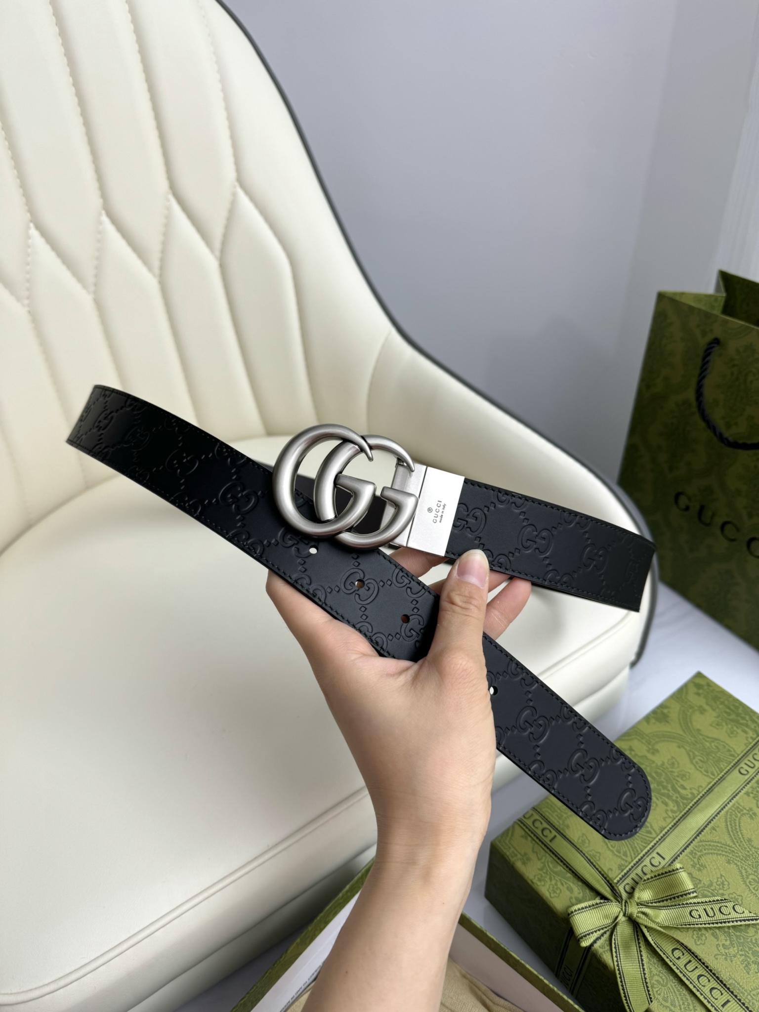 Gucci Leather Belts 1:1 Mirror Version