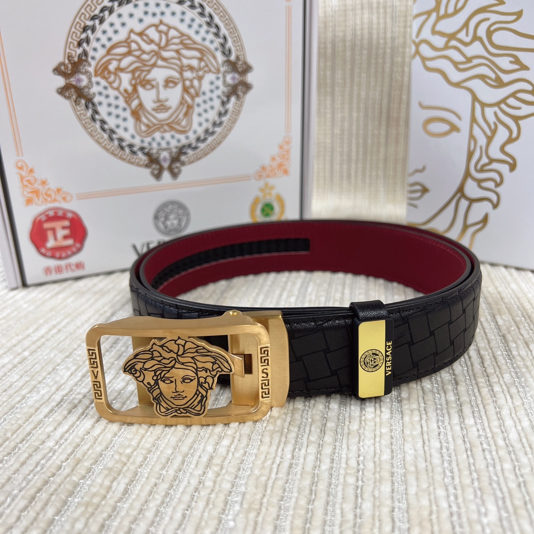 Versace Leather Belts 1:1 Mirror Version