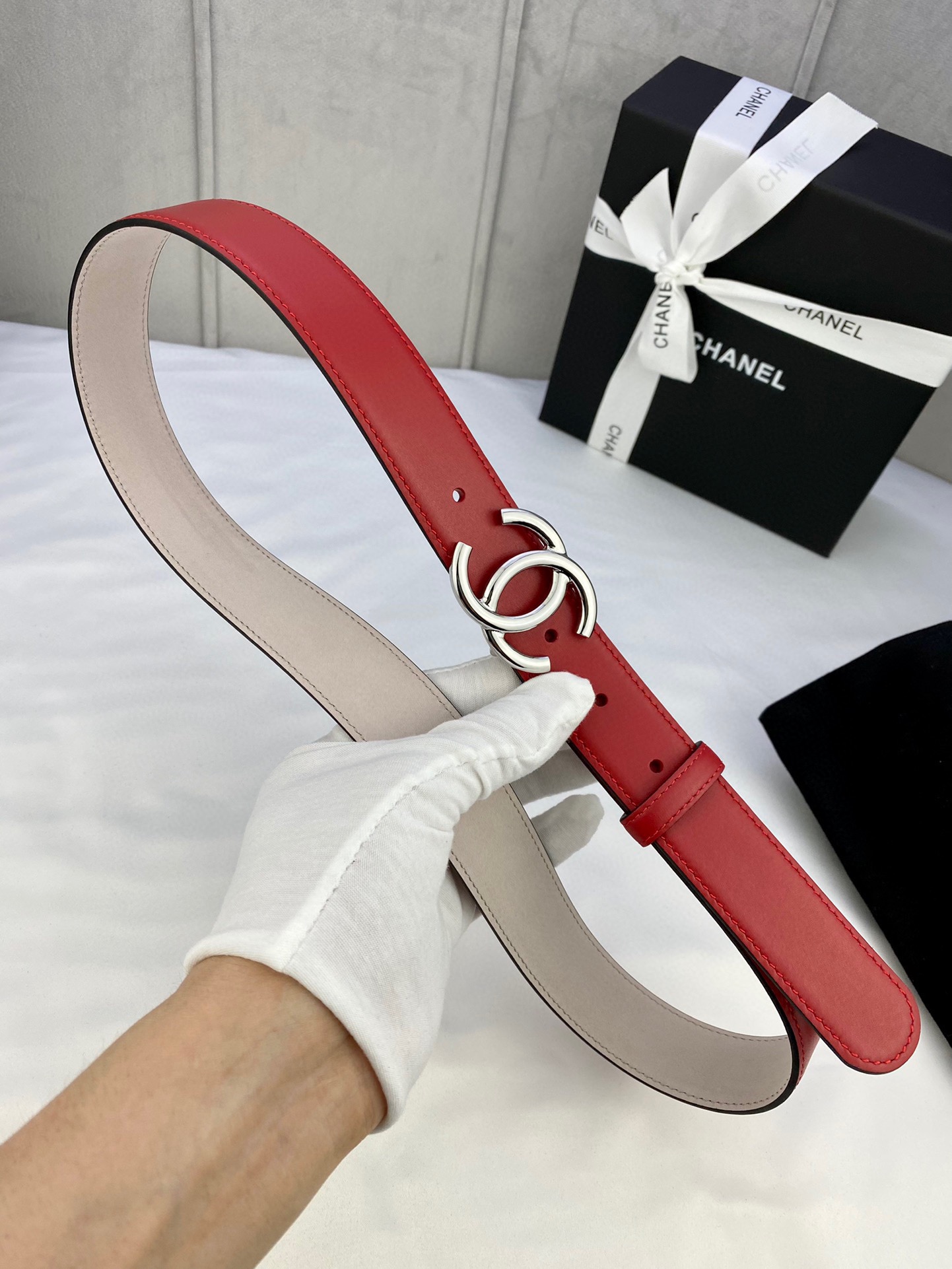 Chanel Leather Belts 1:1 Mirror Version