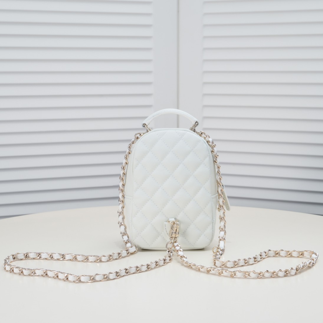 Chanel 24C Mini Small School Bag Backpack Bag Handbag