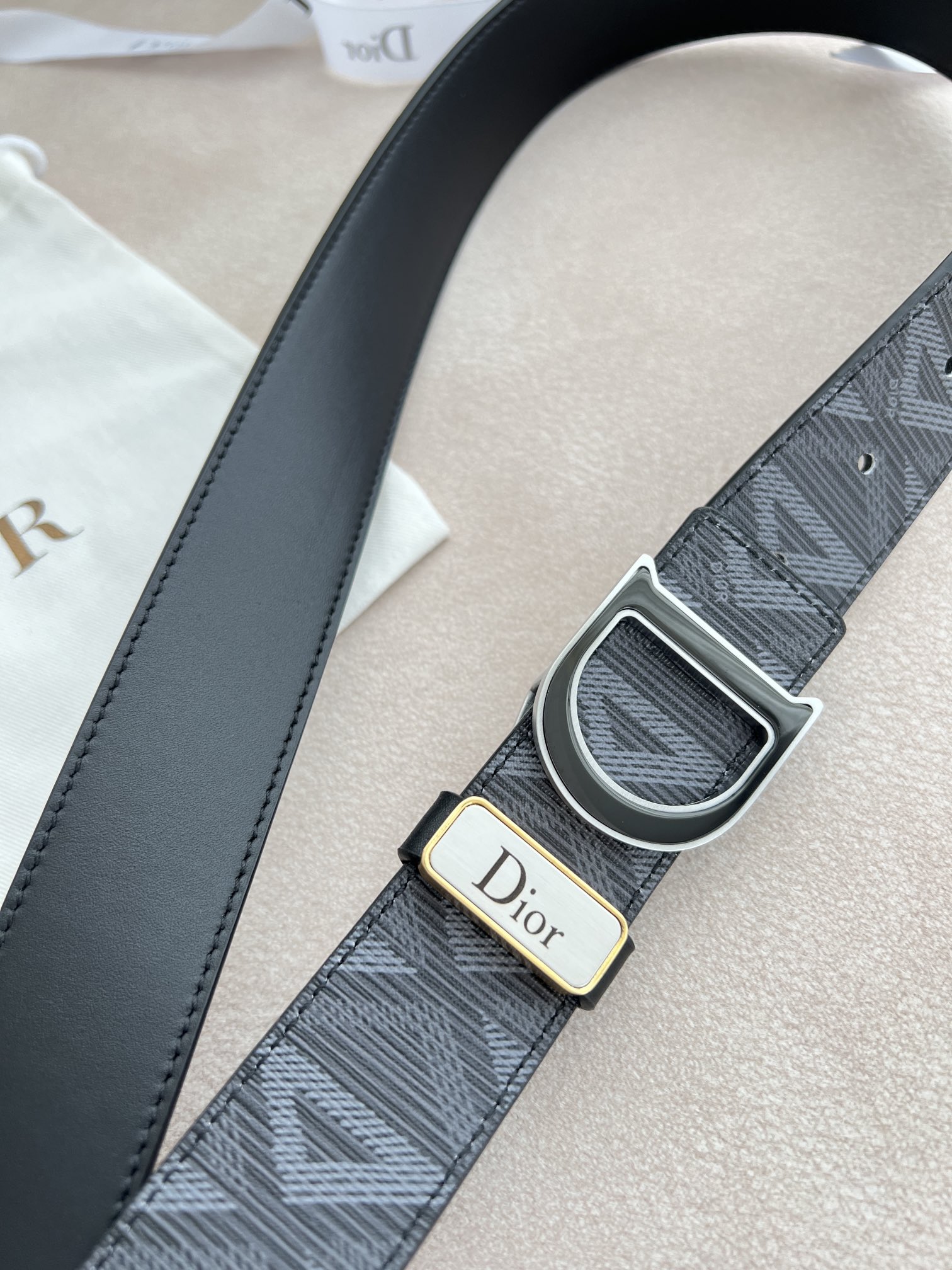 Dior Leather Belts 1:1 Mirror Version