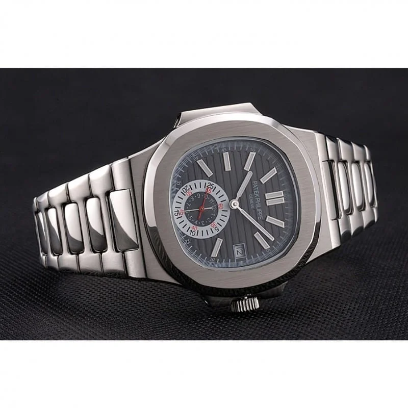 Nautilus 5980/1A-014 Dial Black 40 mm, Stainless Steel