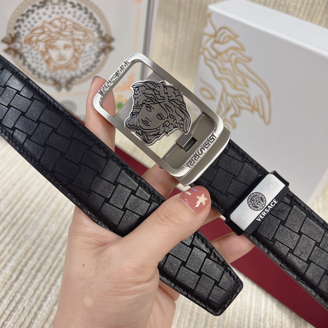 Versace Leather Belts 1:1 Mirror Version
