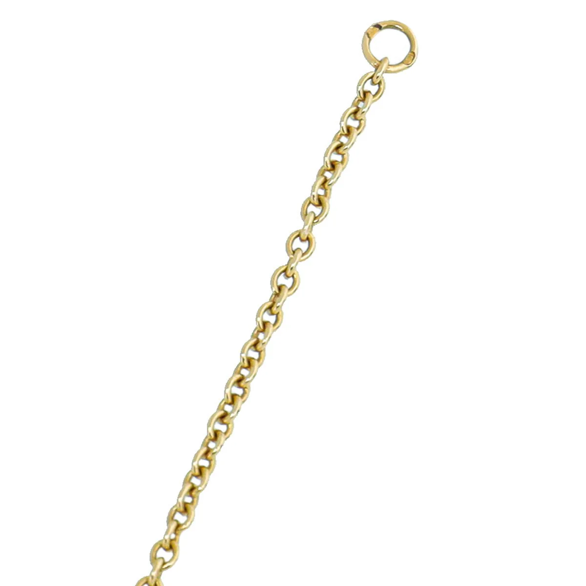 Cartier 18K Yellow Gold Love Hoops Pendant Necklace