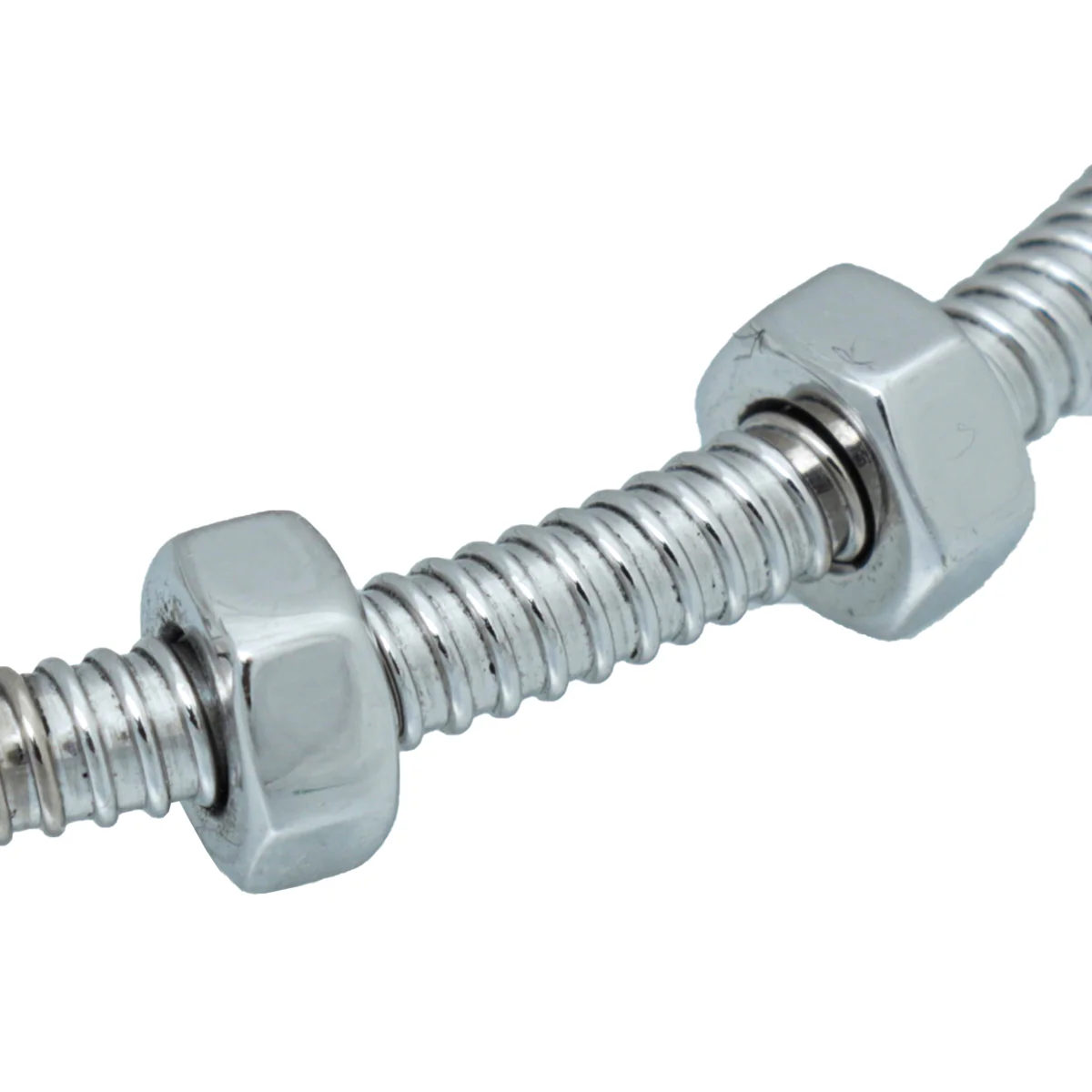 Cartier Rhodiumized White Gold Ecrou De Cartier Bracelet 16