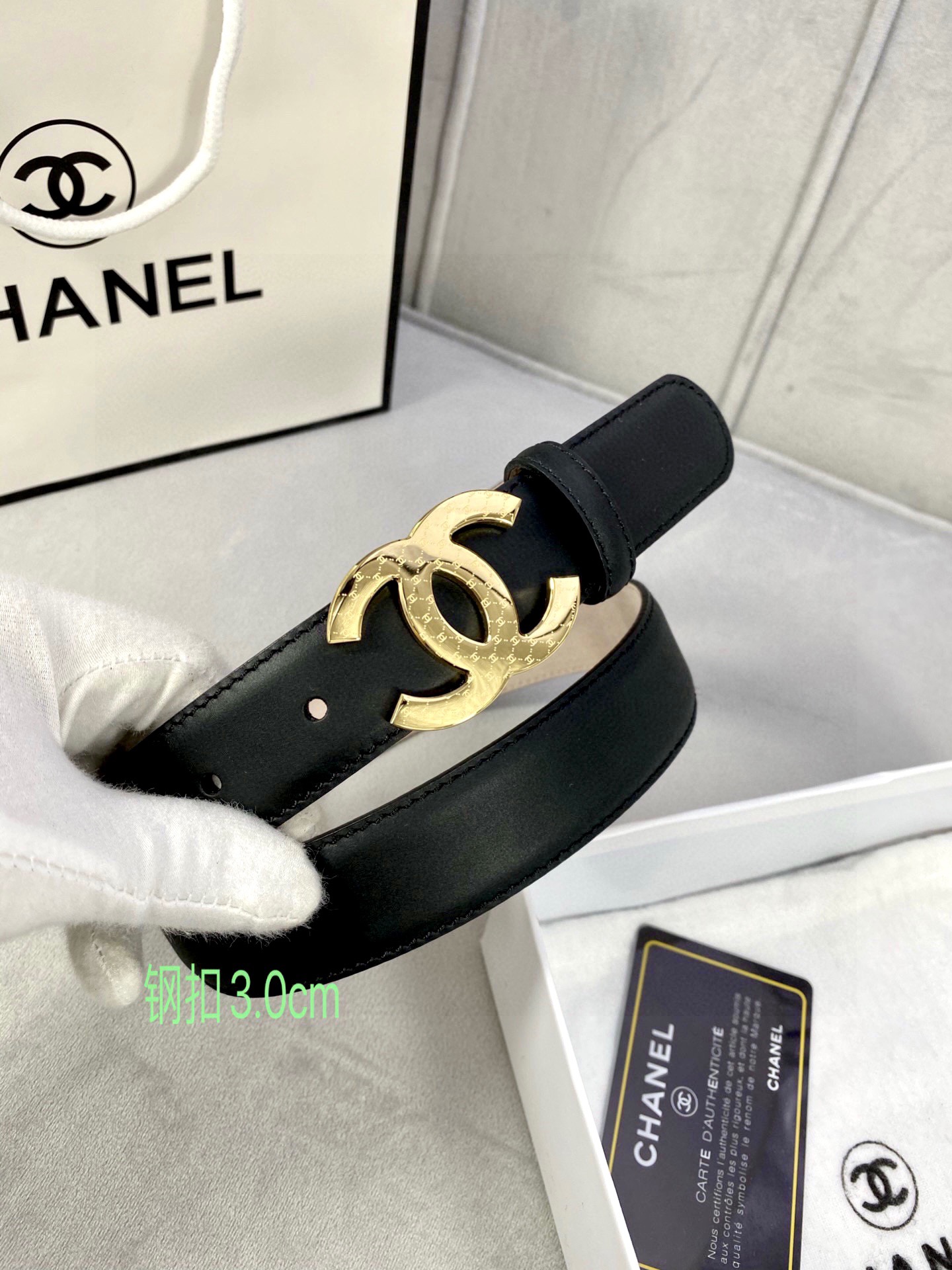 Chanel Leather Belts 1:1 Mirror Version