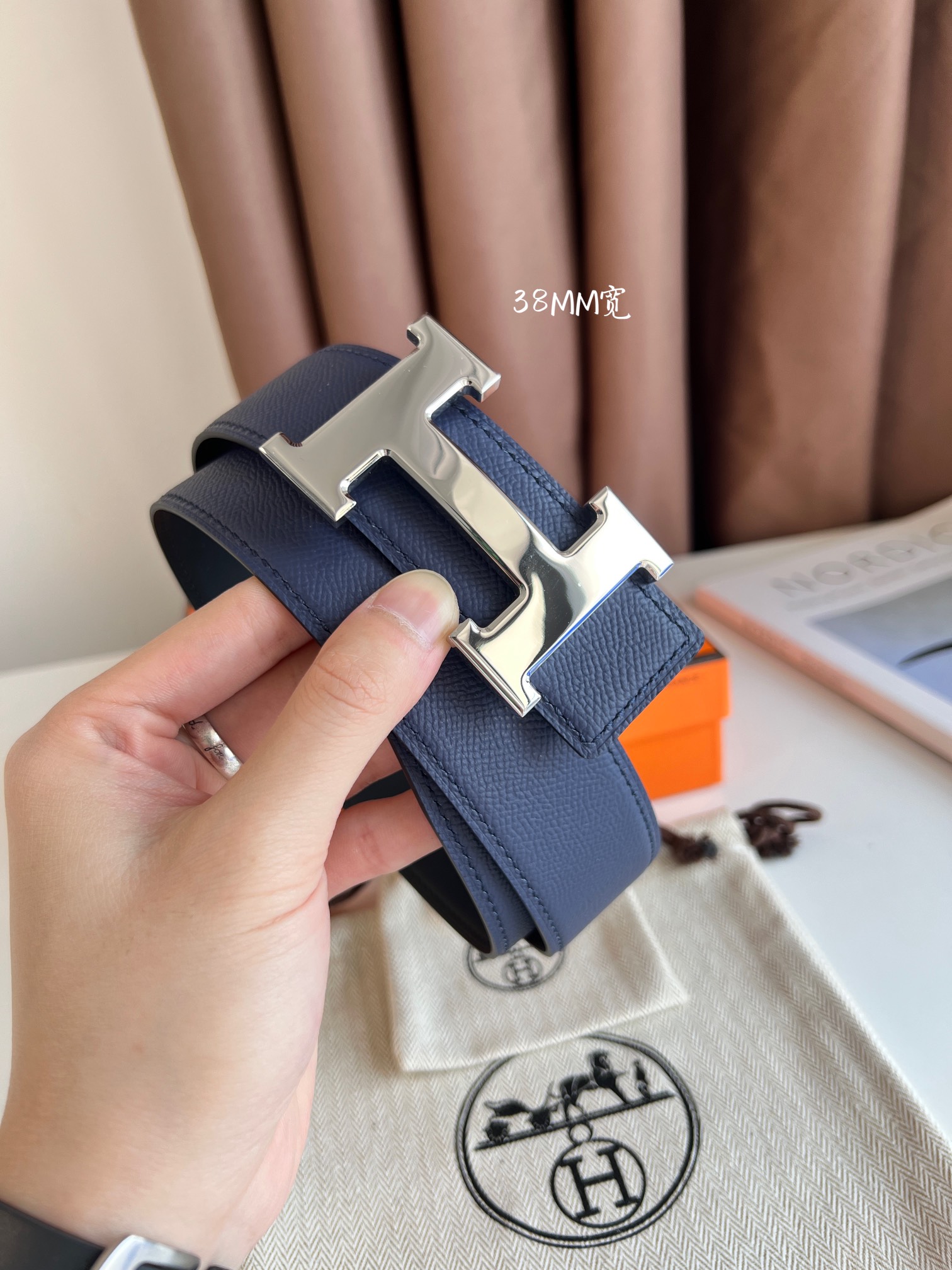 Hermes Leather Belts 1:1 Mirror Version
