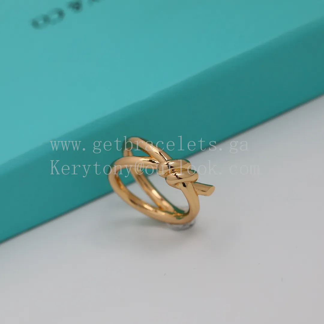 Tiffany Knot Ring Rose Gold/Yellow Gold/White Gold
