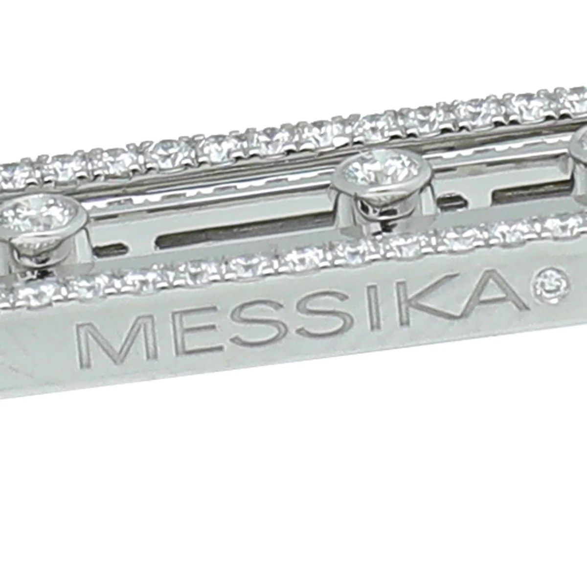 Messika 18K White Gold Diamond Move 10th PM Necklace