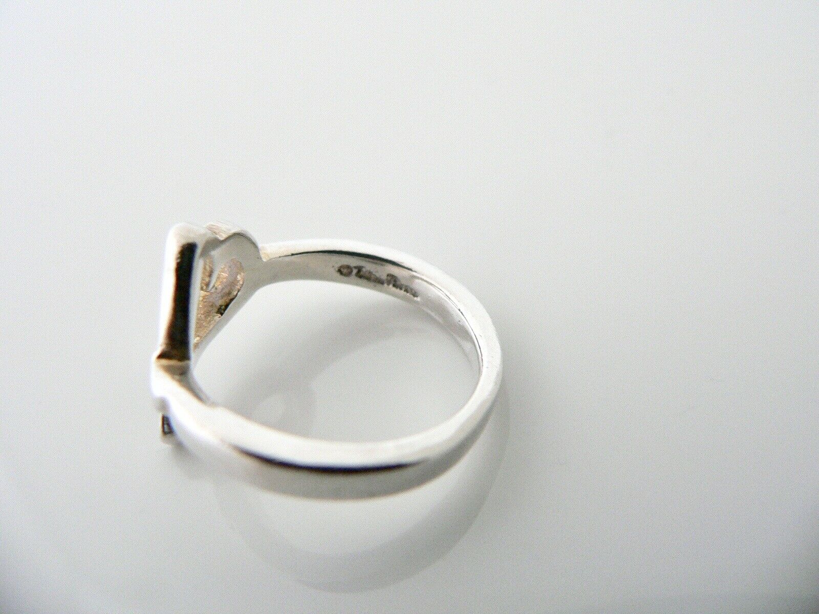 Tiffany & Co Picasso Loving Heart Ring Sz 5 Gift Statement Birthday Anniversary