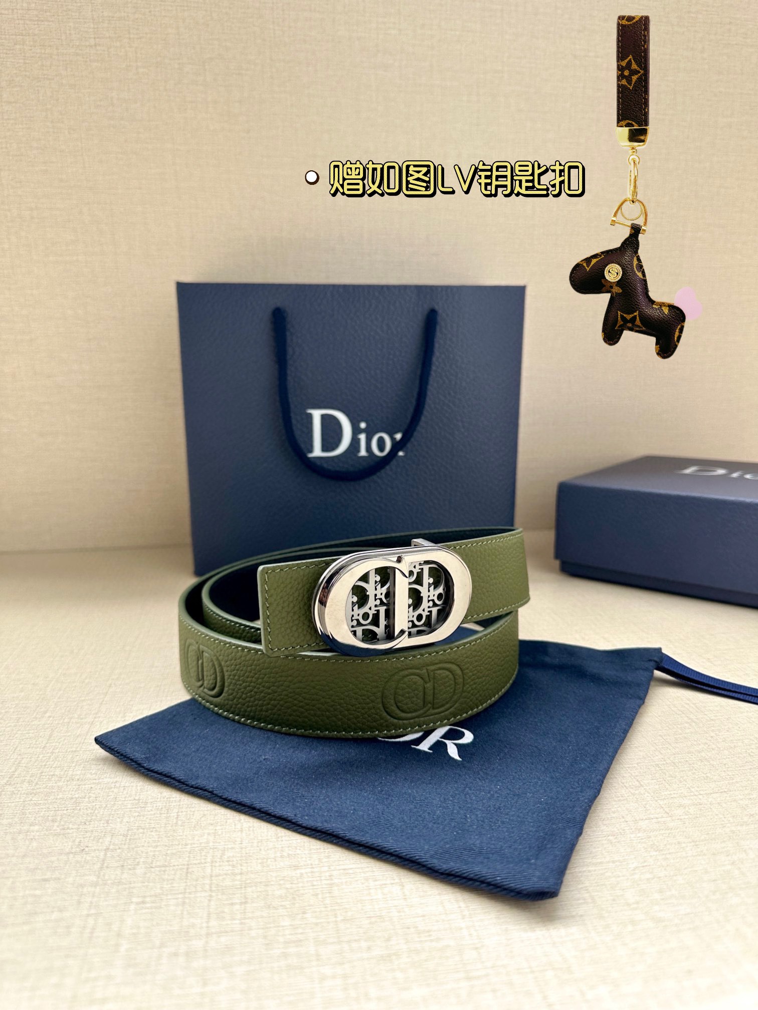 Dior Leather Belts 1:1 Mirror Version