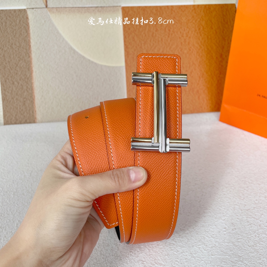 Hermes Leather Belts 1:1 Mirror Version