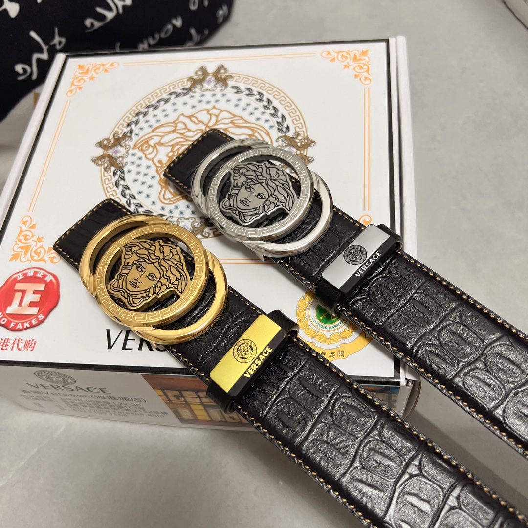 Versace Leather Belts 1:1 Mirror Version