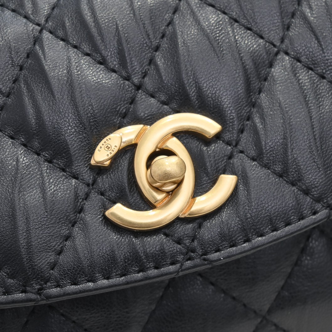 Chanel Handle Double C  Shoulder Bag Handbag